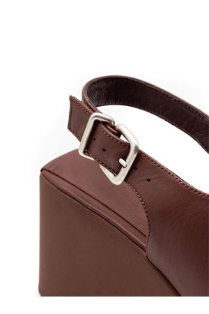 Sandalo Zeppa in pelle liscia color ebano VIC MATIE' | 1K5454DK10C070338.